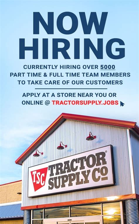 Essential Duties and Responsibilities (Min 5) Maintain regular and predictable attendance. . Apply at tractor supply